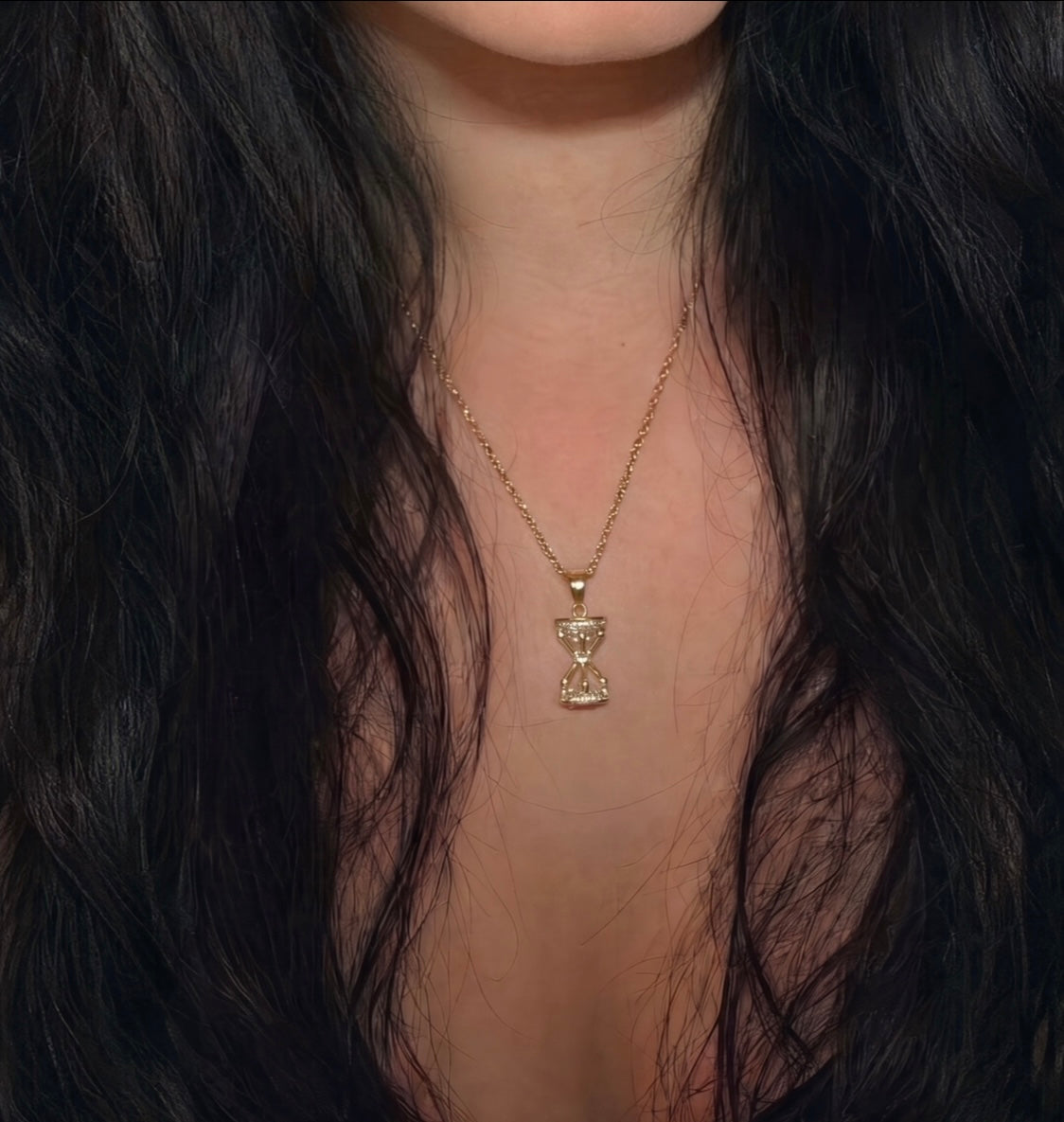 PRE-ORDER: The Quiet House Hourglass Necklace